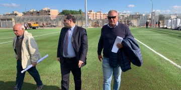 Taranto, la squadra torna a lavorare sul Campo B