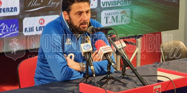 Taranto-Gravina 0-3, Loseto: “Bisogna avere più rispetto per il Gravina”