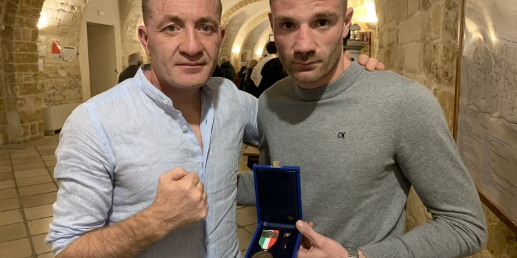 Luigi Merico medaglia di bronzo al valore atletico CONI