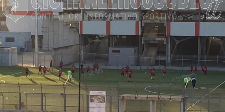 Taranto, le immagini del primo allenamento nel nuovo Campo B