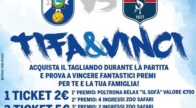 Fasano-Taranto, il ricavato verrà devoluto in beneficenza