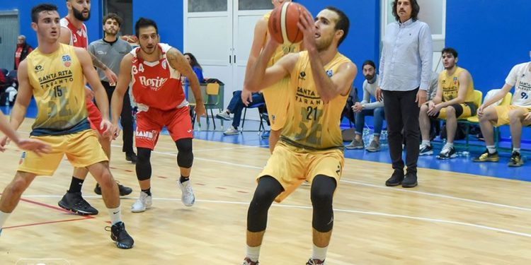 Santa Rita Taranto, metà gara perfetta. Due quarti giocati da senior