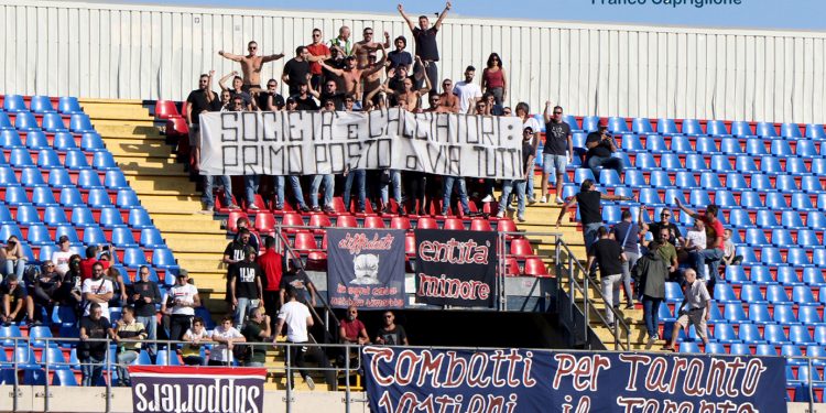 Taranto Supporters, “Squadra senza cuore e attributi”