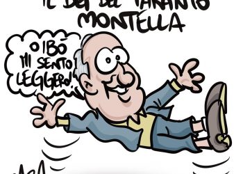 Taranto, la vignetta di Zaza