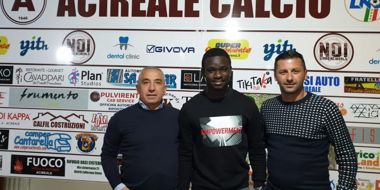 Acireale, ufficiale la firma di Adamzaki Ouattara