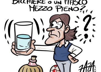 Taranto, la vignetta di Zaza