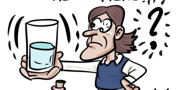Taranto, la vignetta di Zaza