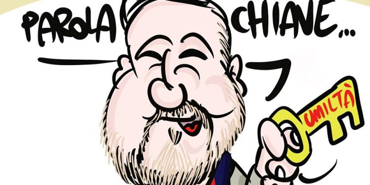 Taranto, la vignetta di Zaza