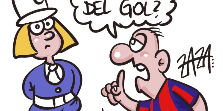 Taranto, la vignetta di Zaza