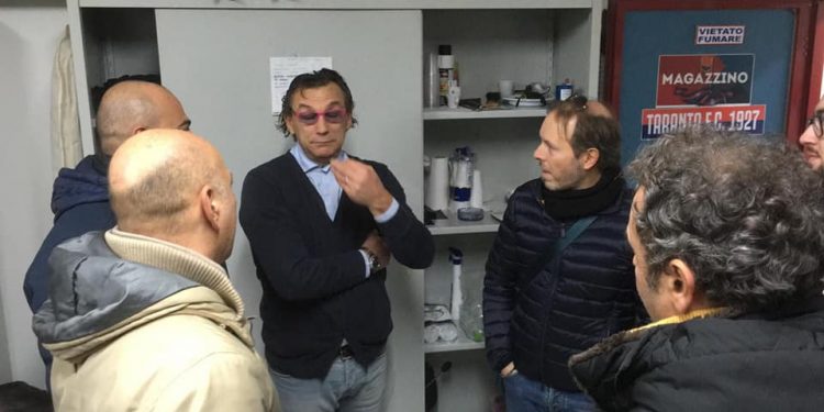 Taranto, ripresa con la visita dei tifosi “fuori sede”: la fotogallery