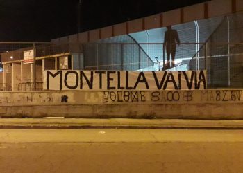 Taranto, i tifosi contestano Montella