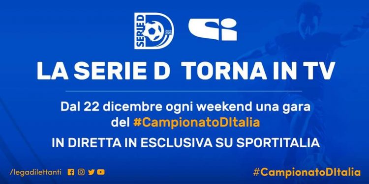 Serie D, il campionato sbarca su SportItalia
