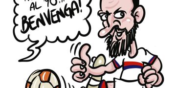 Taranto, la vignetta di Zaza
