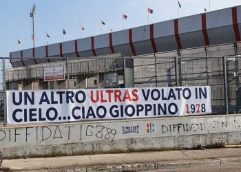 Taranto, scompare “Gioppino” volto storico del tifo rossoblu