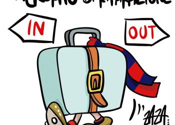 Taranto, la vignetta di Zaza
