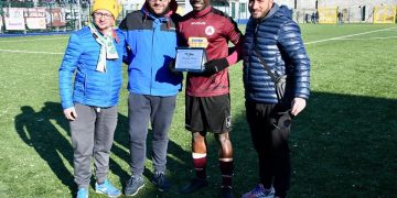 Acireale, l’ex Taranto Ouattara premiato dai tifosi della Palmese