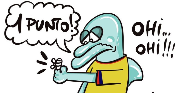 Taranto, la vignetta di Zaza