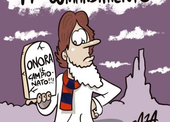 Taranto, la vignetta di Zaza