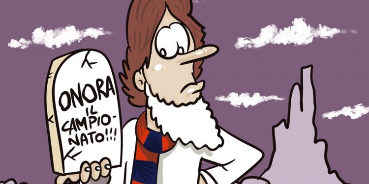 Taranto, la vignetta di Zaza
