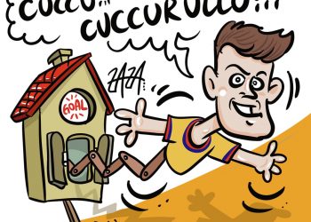 Taranto, la vignetta di Zaza