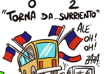 Taranto, la vignetta di Zaza