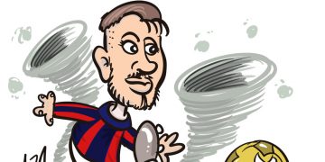 Taranto, la vignetta di Zaza