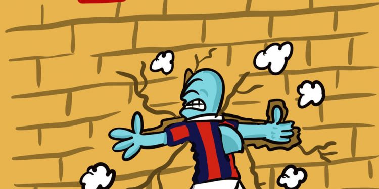 Taranto, la vignetta di Zaza