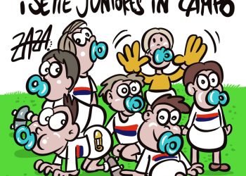 Taranto, la vignetta di Zaza