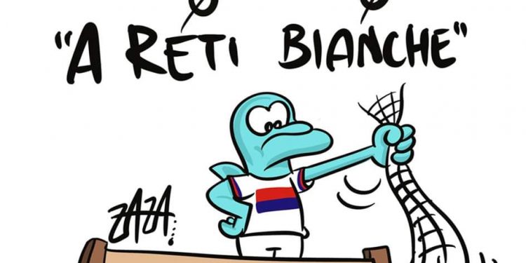 Taranto, la vignetta di Zaza