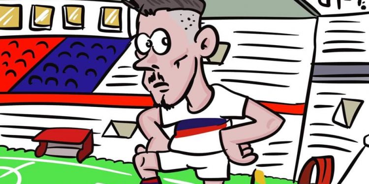 Taranto, la vignetta di Zaza