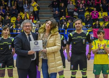 Italcave Real Statte, premiata lo storico capitano Mina D’Ippolito