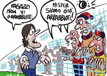Taranto, la vignetta di Zaza
