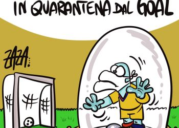 Taranto, la vignetta di Zaza