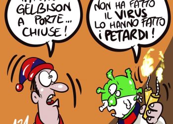 Taranto, la vignetta di Zaza