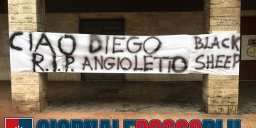 Taranto, il gruppo Black Sheep saluta il piccolo Diego