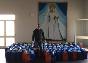 Taranto, il presidente Giove invia generi alimentari alle famiglie bisognose