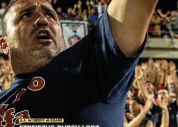 Taranto, la tifoseria rossoblu finisce su un magazine specializzato tedesco