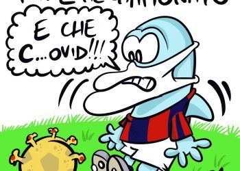 Taranto, la vignetta di Zaza