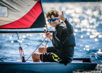 Il campione europeo di O’pen Skiff Federico Quaranta atleta di interesse nazionale per la Vela