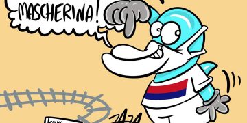Taranto, le vignette di Zaza