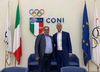 Il sindaco di Taranto Melucci incontra il presidente del CONI Malagò