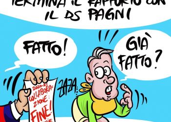 Taranto, Termina il rapporto con il DS Pagni