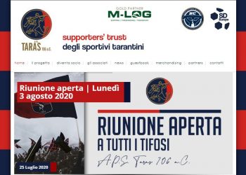 Taranto, nuovo sito per l’APS Taras 706 a.C.