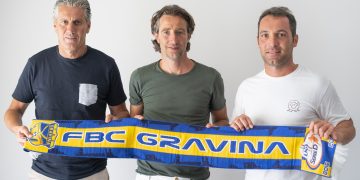 Gravina, Cimino e Cipriano nello staff di Deleonardis