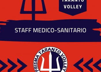 Prisma Taranto Volley, ecco lo staff medico-sanitario
