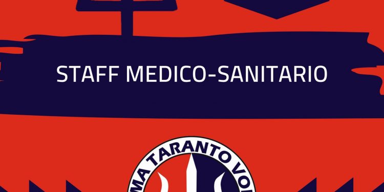 Prisma Taranto Volley, ecco lo staff medico-sanitario