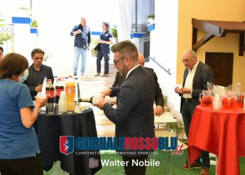 Taranto, conferenza stampa di presentazione per Montervino e Laterza (LA FOTOGALLERY)