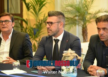 Taranto, conferenza stampa di presentazione per Montervino e Laterza (LA FOTOGALLERY)