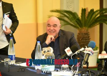 Taranto, conferenza stampa di presentazione per Montervino e Laterza (LA FOTOGALLERY)
