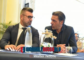 Taranto, conferenza stampa di presentazione per Montervino e Laterza (LA FOTOGALLERY)